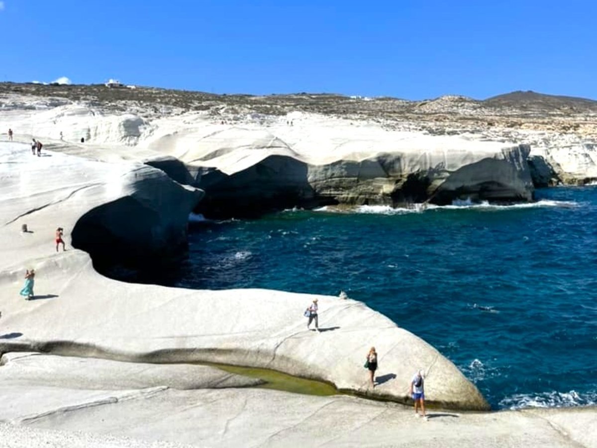 Milos, Moonscapes & sea caves