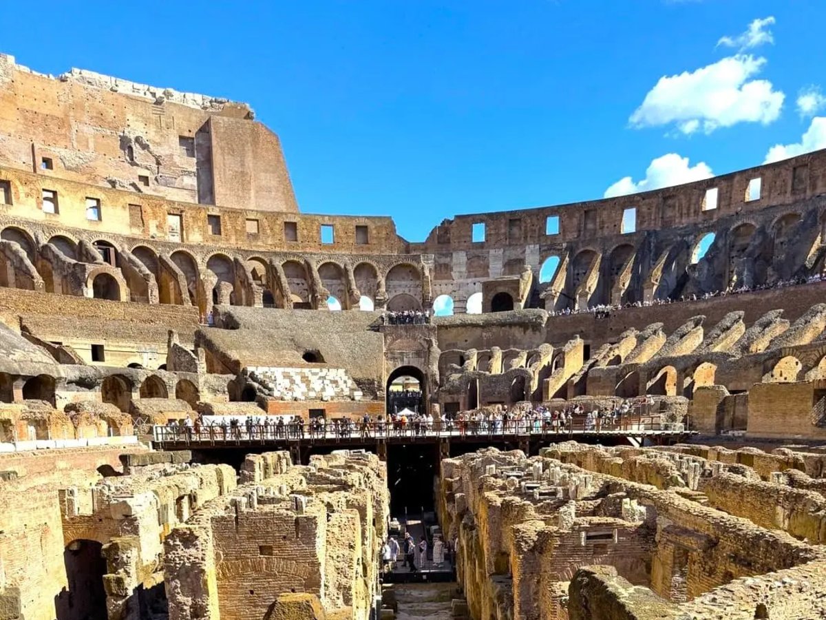 Colosseum, Ruins & fountains