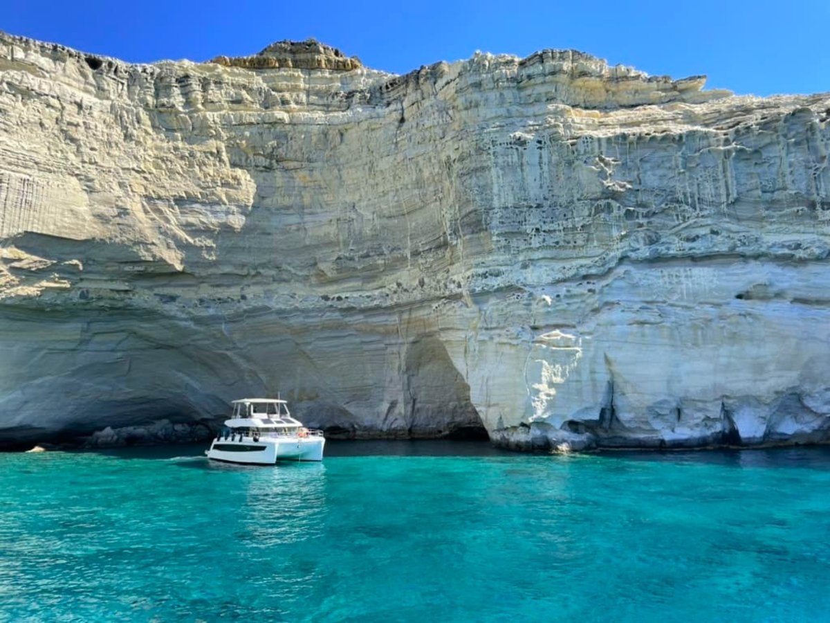 Kleftiko, Milos, The boat day