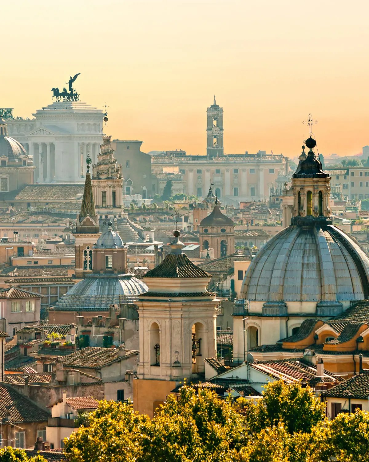 The skyline of Rome & Vatican City (Mobile)